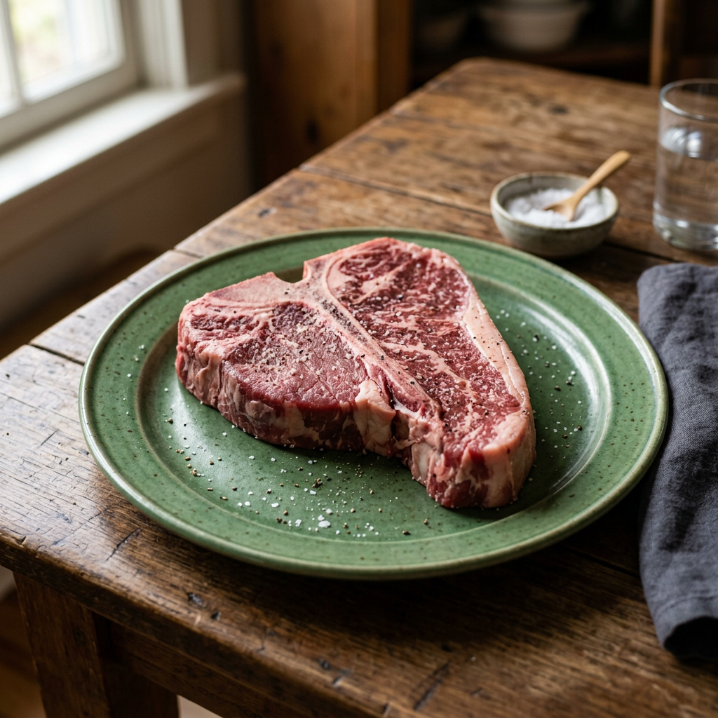T-Bone Steak ($22/lb)